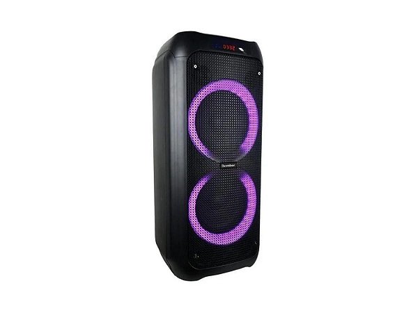 Caixa Som Bomber Party 1200 Bluetooth Karaokê Usb Sd 120wrms
