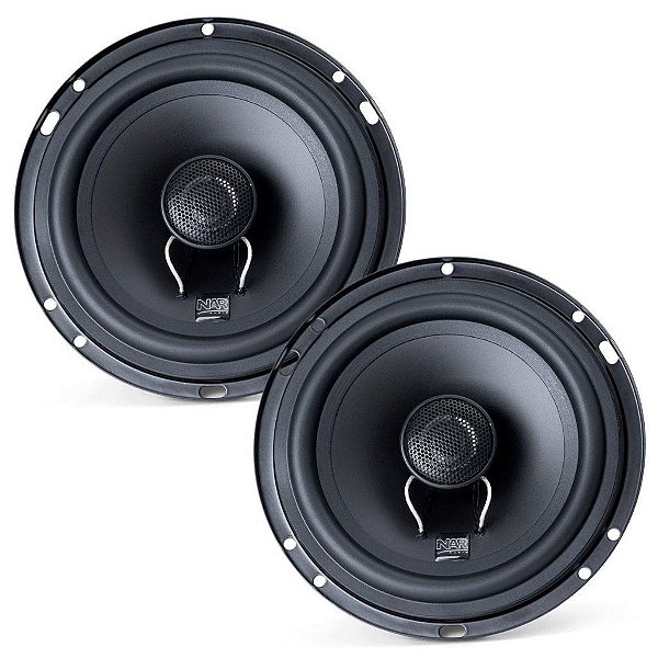 Par Alto Falante Nar Audio Coaxial 6 Pol Allegro 50w 4 Ohms