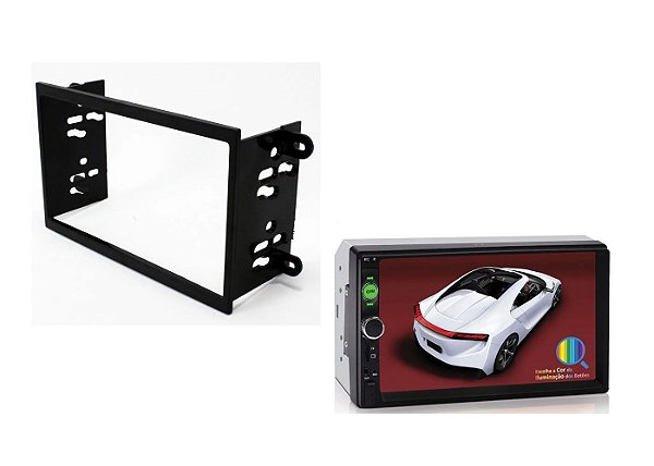 Central Multimídia Mp5 7 Polegada Bluetooth Onix 2012 a 2019