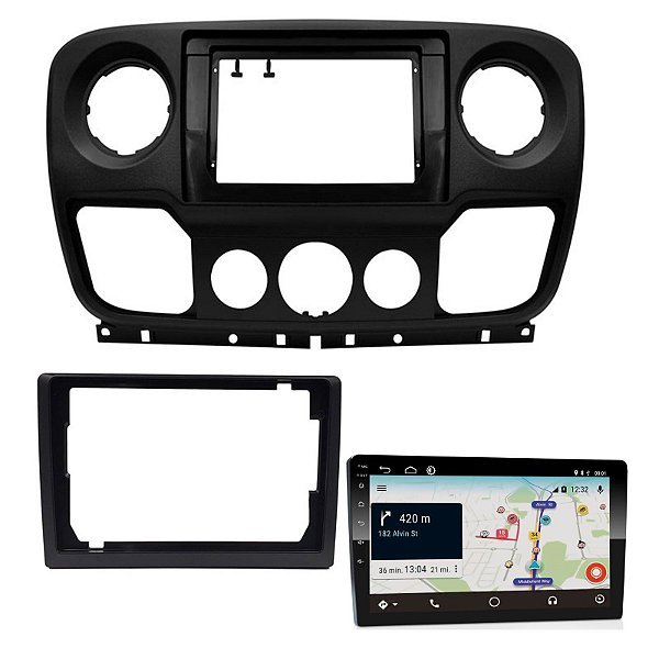 Central Multimidia Car Play E-tech 9 Polegada Duster 10 a 22