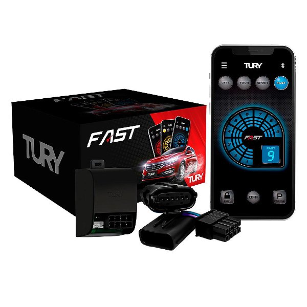 Módulo Aceleração Performance Tury Fast 3.0 F Ford Ram Jeep