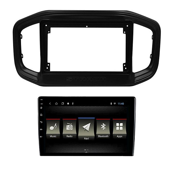 Central Multimidia Android Jr8 X 9 Polega Strada 2021 Diante