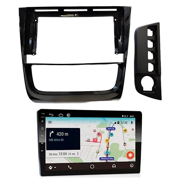 Central Multimídia Car Play 9 Polegadas Bluetooth Gol G6
