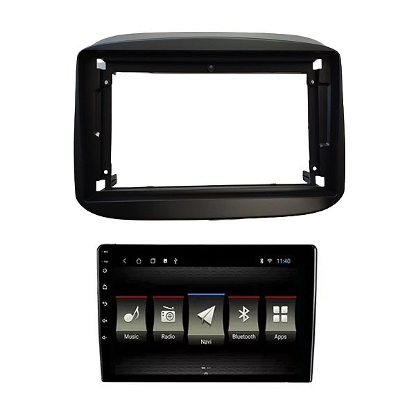 Central Multimídia Android Jr8 X 9 Polegadas Bluetooth Mobi