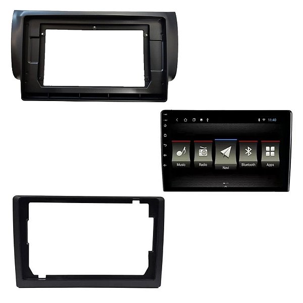 Central Multimídia Android Jr8 X 9 Polegadas Sentra 13 a 19