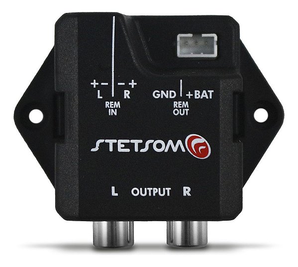 Adaptador Conversor Stetsom St6000 Aparelho Som Fio Pra Rca