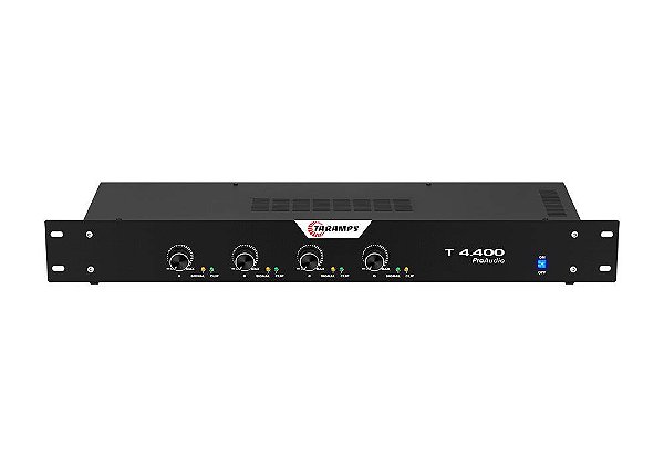 Amplificador Profissional T4400 400wrms Taramps 4 Canais