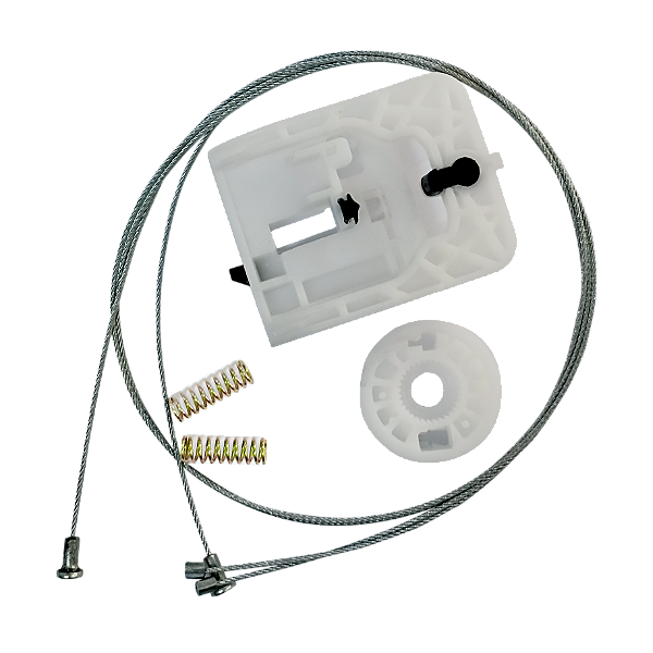 Kit Reparo Vidro Eletrico Dianteiro Esquerdo Argo Cronos  com Arraste