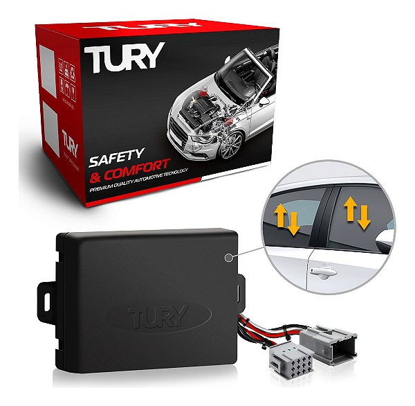Módulo de vidro eletrico tury pro 4.23 S frontier 03 a 08
