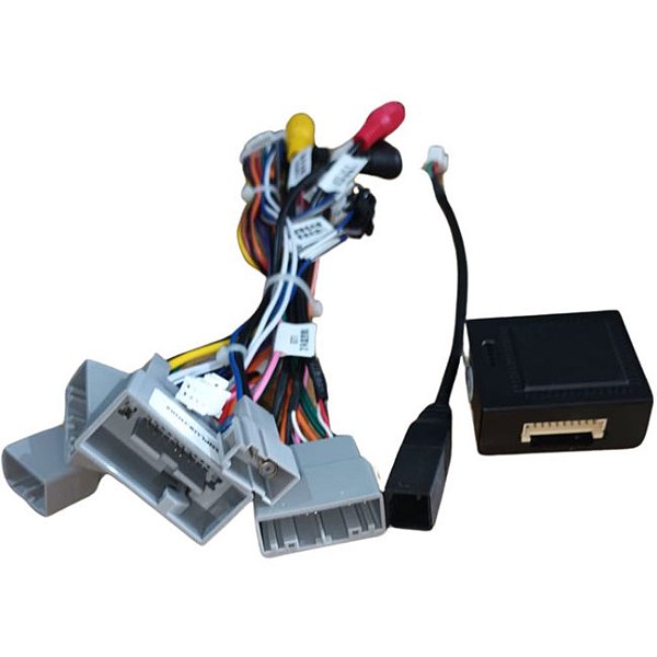 Kit chicote canbus fit hr-v wr-v p/ central android c/ canbus