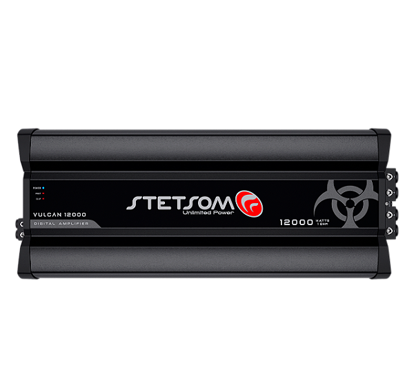 Modulo amplificador stetsom vulcan 12000w rms 1 canal 2 ohms