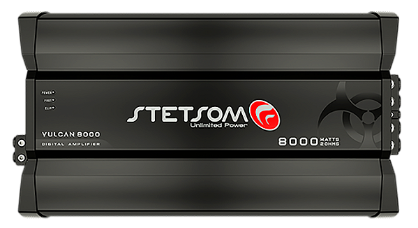 Modulo Amplificador Stetsom Vulcan 8000w Rms 1 Canal 1 Ohm