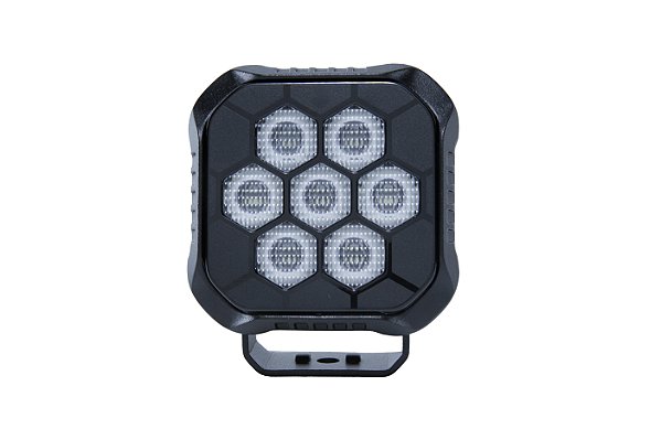 Farol led auxiliar xroad shocklight quadrado 7 led 35w 4050L