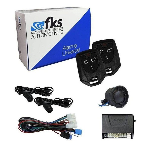Alarme Automotivo Fks Fk902 SB902 2 controles sem bloqueio