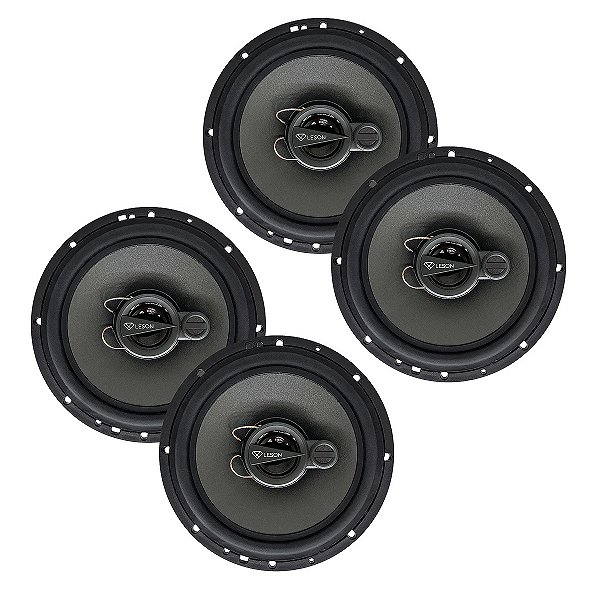Kit 2 Par alto falantes 6 polegada leson ld6-tx diamond 280w