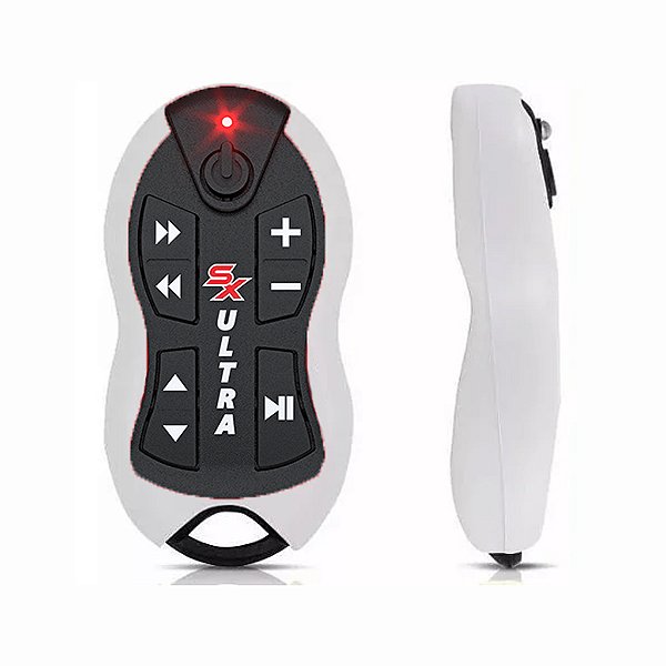 Controle Longa Distancia Stetsom Sx2 Ultra 500m Recarregável Branco