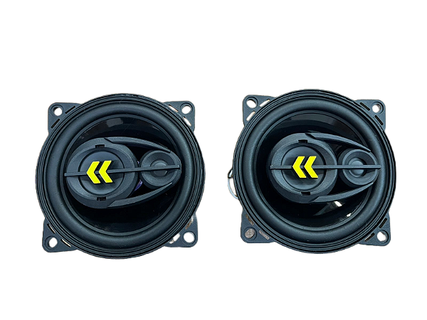 Par Auto Falante Triaxial Bravox 4 Polegadas revo 4 110wrms
