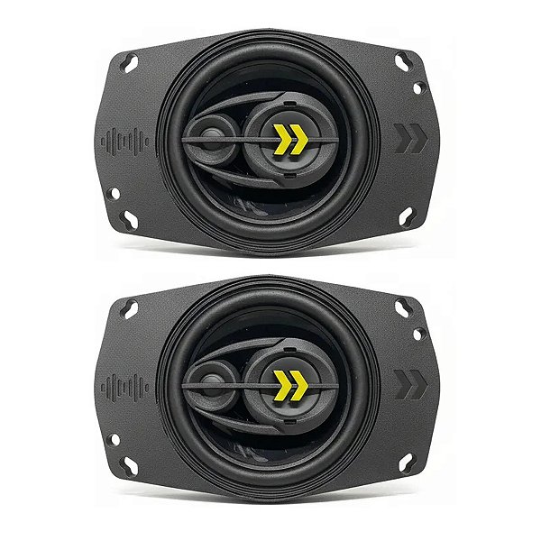 Par Auto Falante Triaxial Bravox 4x6 Polegada revo 46 110wrm