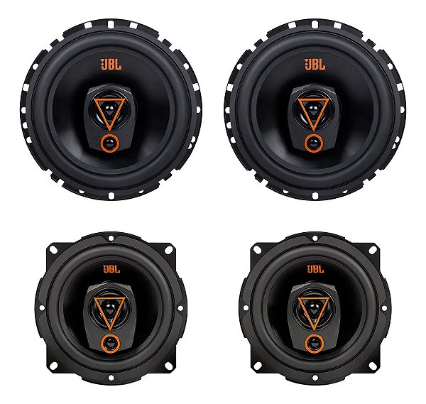Kit Alto Falantes jbl multisystem 6 e 5 polegadas totalizando 320wrms