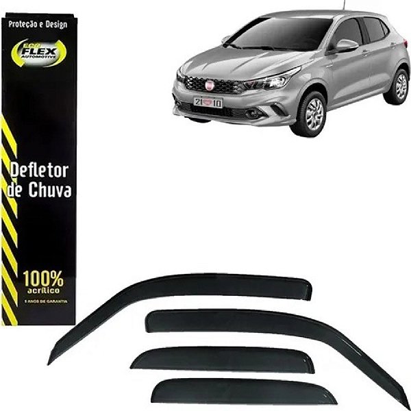 Jogo Calha Defletor Chuva ecoflex 50000A argo e pulse 4 portas