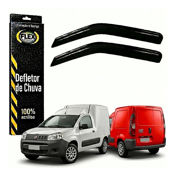 Jogo Calha Defletor Chuva ecoflex 40007A fiorino 2014 a 2025