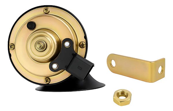 Buzina Caracol tech one 12v Aguda Plug para Corsa Celta Prisma Pw-e-3011