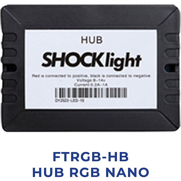 Modulo Hub Rgb Nano para kit led atmosfera shocklight