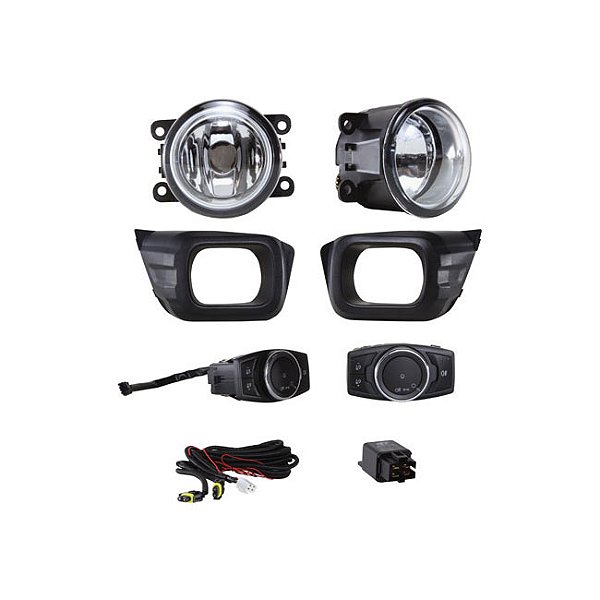 Kit farol milha auxiliar shocklight Ranger 2020 em diante SL-101910