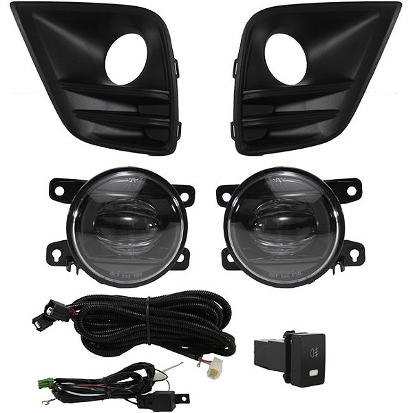 Kit farol milha auxiliar led shocklight City 2022 a 2024 SL-112410LED