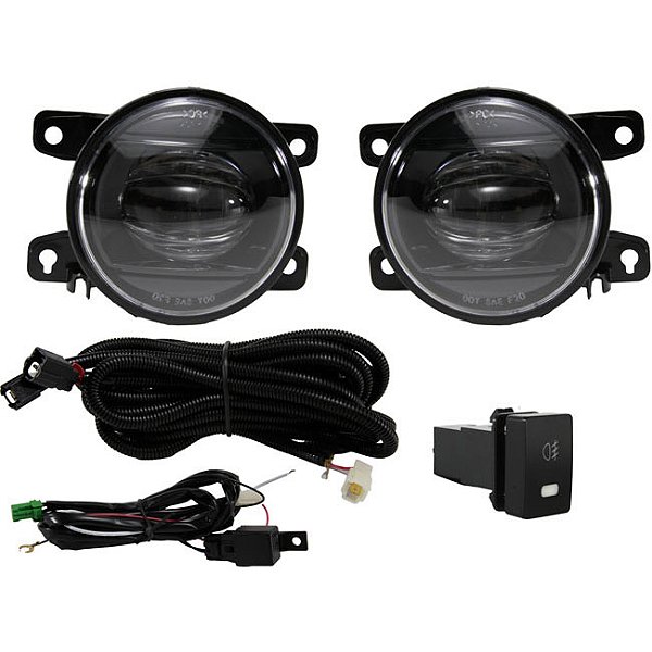 Kit farol milha auxiliar led shocklight city hatch 2025 em diante SL-112510LED