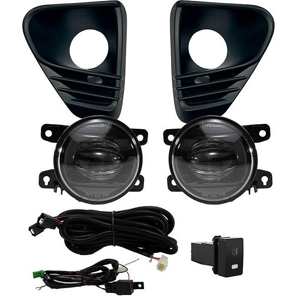 Kit farol milha auxiliar led shocklight city sedan 2025 em diante SL-112511LED