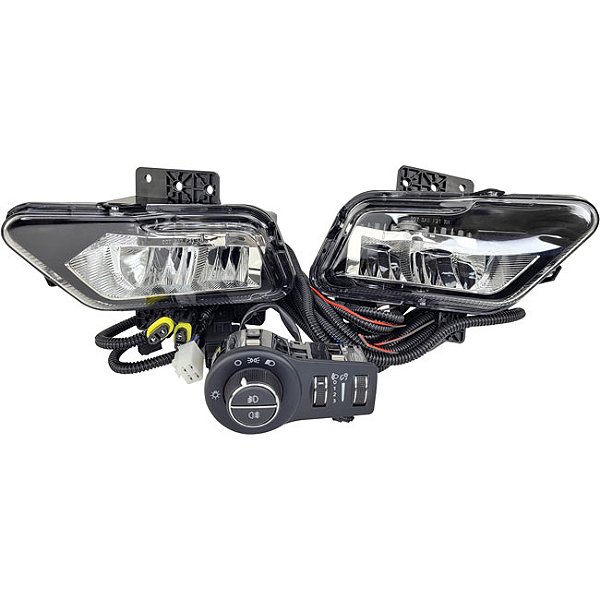 Kit farol milha auxiliar led shocklight Renegade 2022 a 2025 SL-150210LED