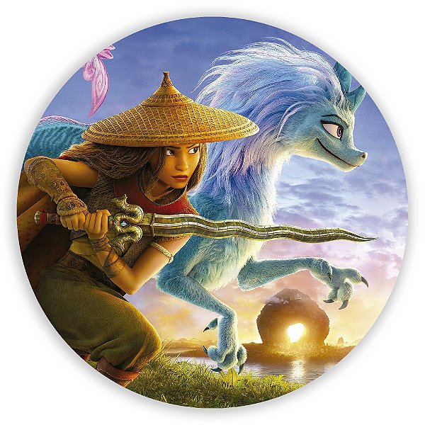 Painel Redondo - Raya  - Sublimado 3D