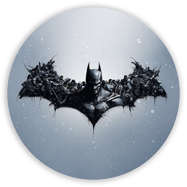 Painel Redondo - Batman  - Sublimado 3D