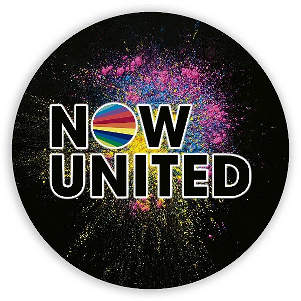 Painel Redondo - Now United  - Sublimado 3D