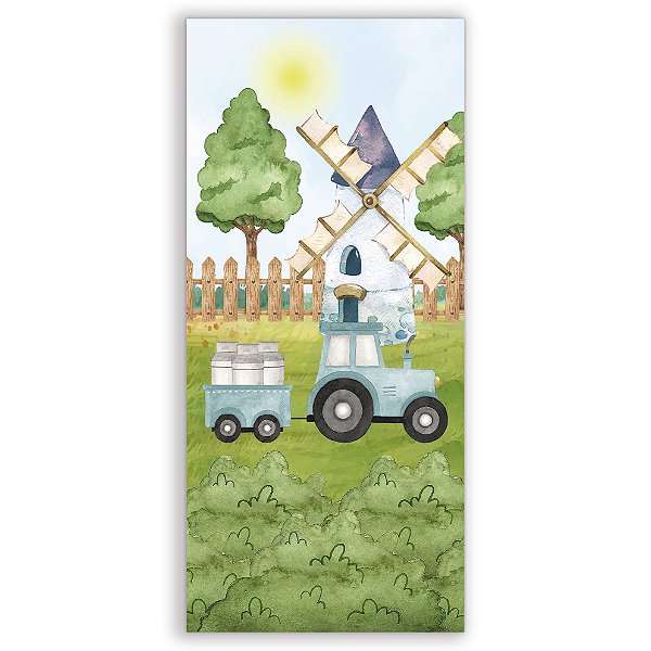 Faixa Lateral - Fazendinha - Sublimado 3D