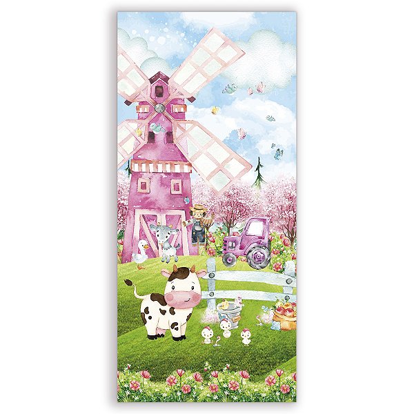 Faixa Lateral - Fazendinha - Sublimado 3D