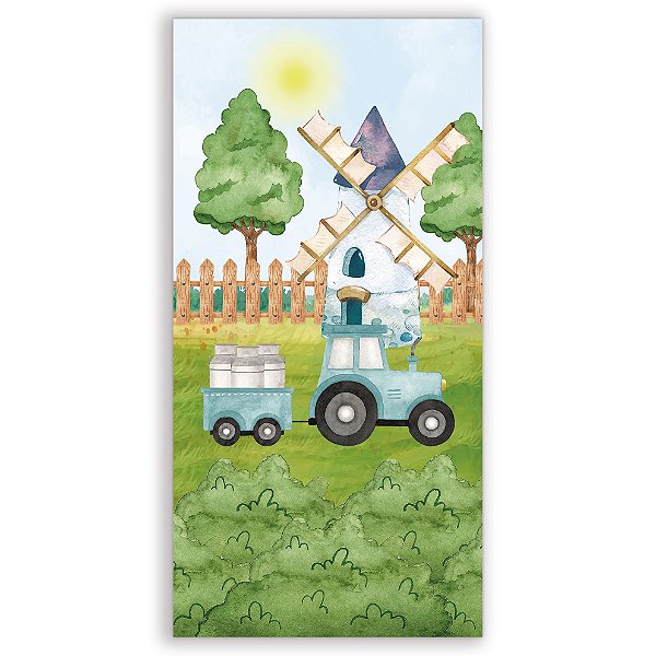 Faixa Lateral - Fazendinha - Sublimado 3D