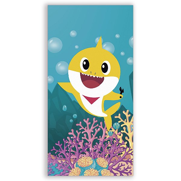 Faixa Lateral - Baby Shark - Sublimado 3D