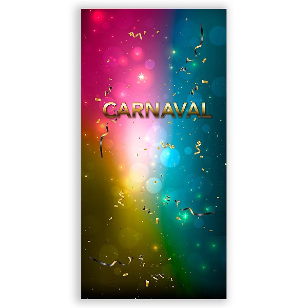 Faixa Lateral -  Carnaval - Sublimado 3D