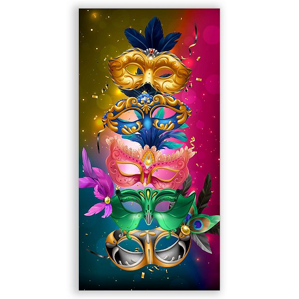 Faixa Lateral -  Carnaval - Sublimado 3D