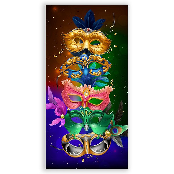 Faixa Lateral -  Carnaval - Sublimado 3D