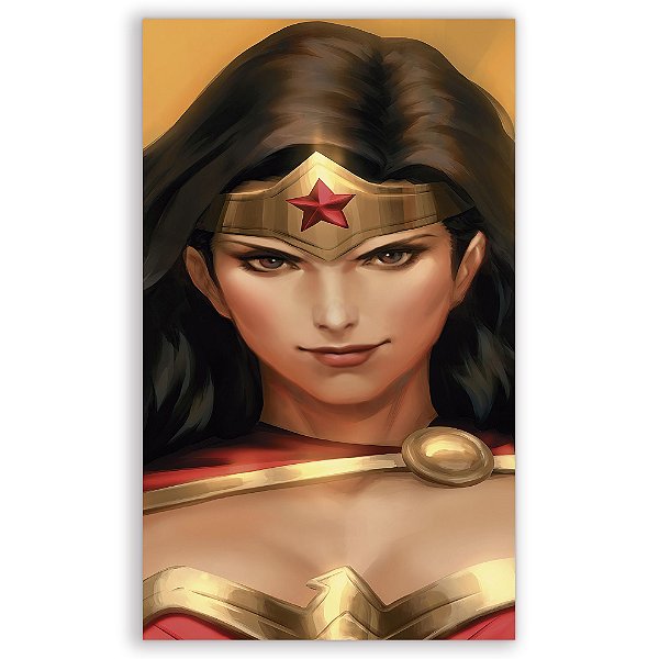 Faixa Lateral - Mulher Maravilha - Sublimado 3D