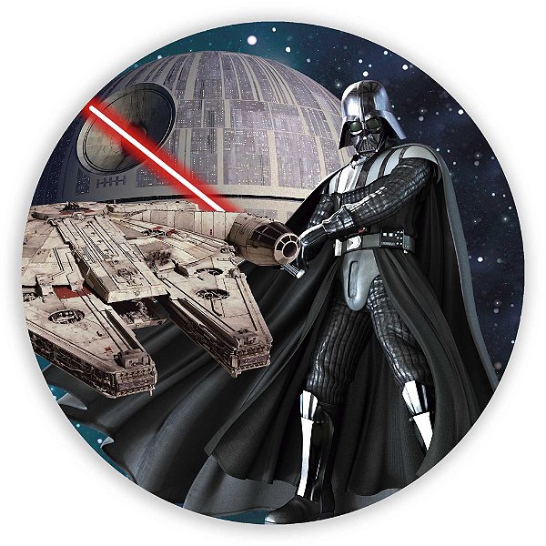 Painel Redondo - Star Wars - Sublimado 3D