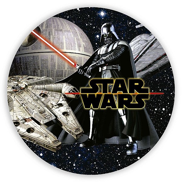 Painel Redondo - Star Wars - Sublimado 3D