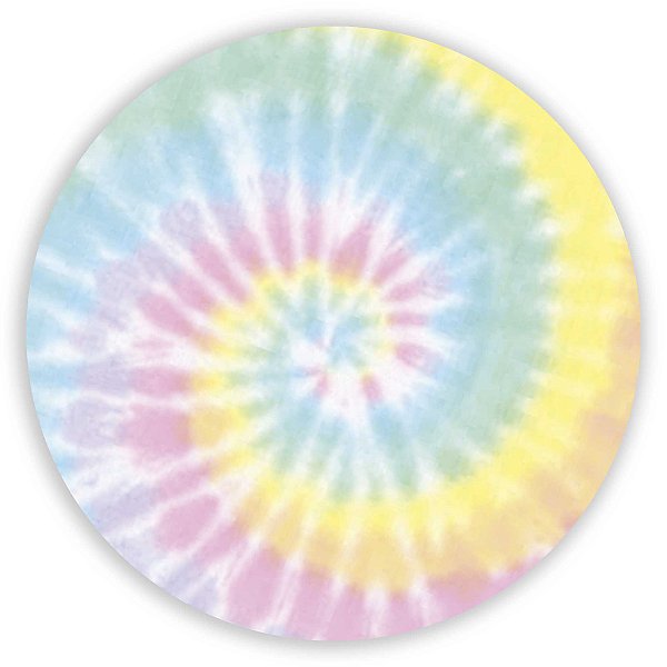 Painel Redondo - Tie Dye  - Sublimado 3D