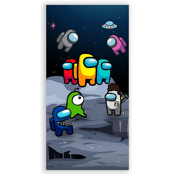 Faixa Lateral - Among Us - Sublimado 3D