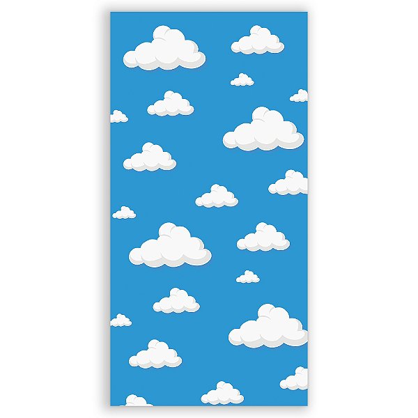 Faixa Lateral - Ursinho Baloeiro Azul - Sublimado 3D