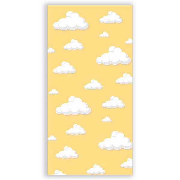 Faixa Lateral - Ursinha Baloeira Amarela - Sublimado 3D