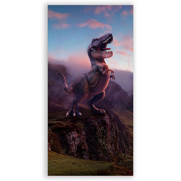 Faixa Lateral - Dinossauro - Sublimado 3D